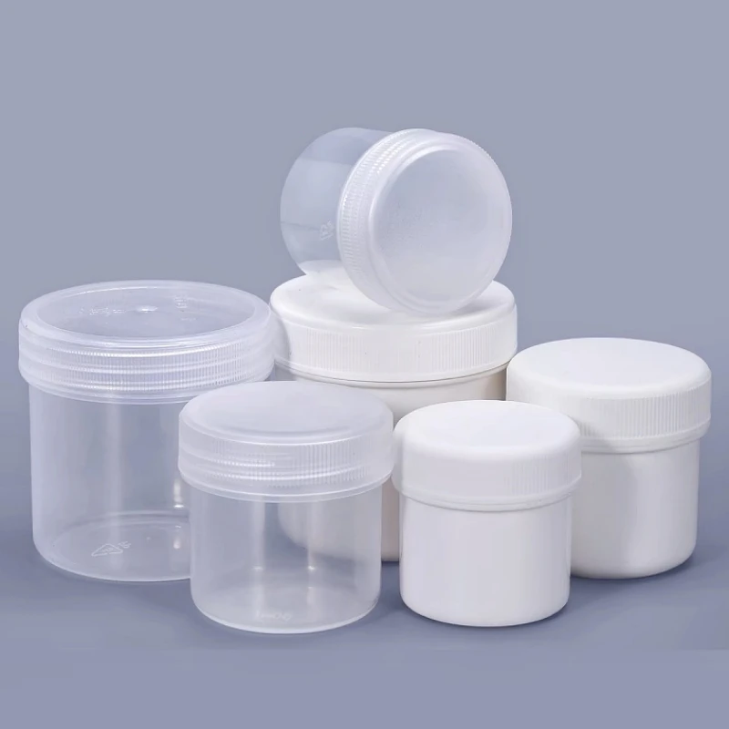 30/50/100/150/300/500/600/750/1000ML Food Grade Plastic Sealed Tank Snack Yogurt Storage Sealed Tank Split Tank Sealed Container