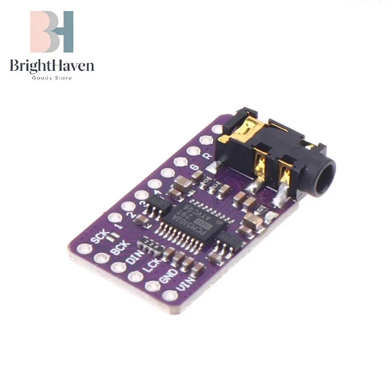 GY-PCM5102 I2S Player Module Interface I2S PCM5102A DAC Decoder For Raspberry Pi PHAT Format Board Digital PCM5102 Audio Board view 4