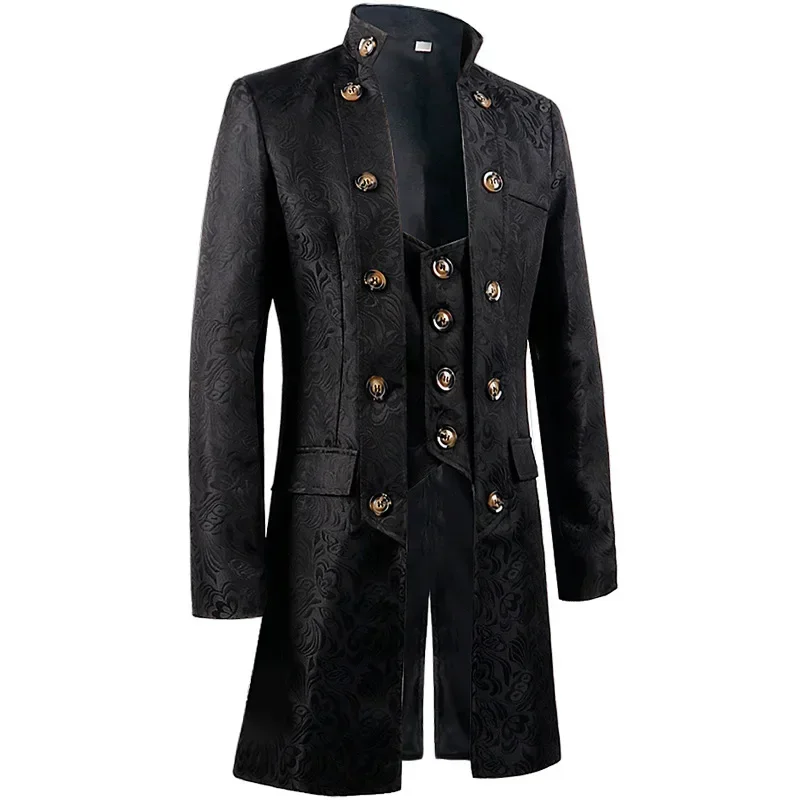 

Medieval Vintage Men's Jacquard Tuxedo Coat New Arrivals