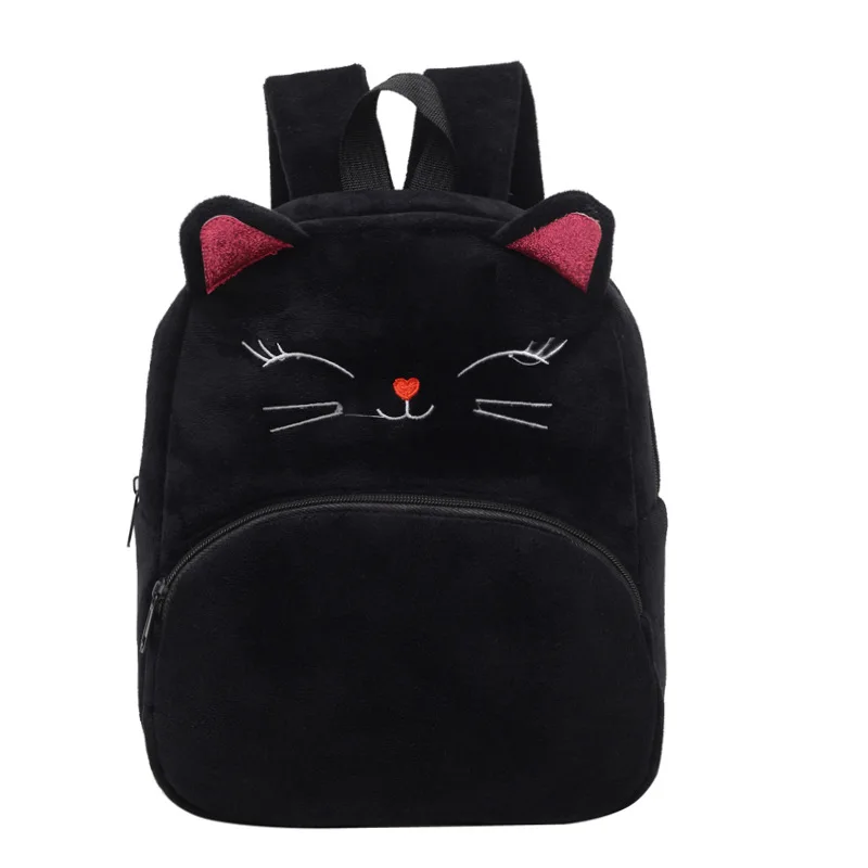 

Детские рюкзаки с героями мультфильмов, милые рюкзаки с плюшевым котом для детских садов, школьная сумка для девочек