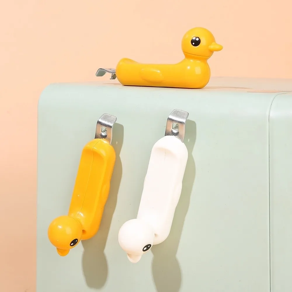 Multi-functional Cartoon Little Duck Bottle Opener Portable Effortless 2 in 1 Bottle Opener Mini Box Opener Can Opening Tool