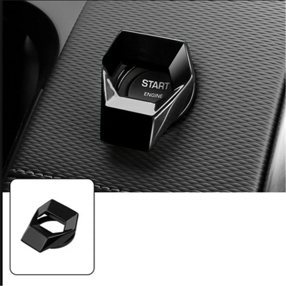 Car Engine Start Stop Button Cover for Honda HR-V Fit Accord Civic CR-V city jazz CRIDER GREIZ ELYSION