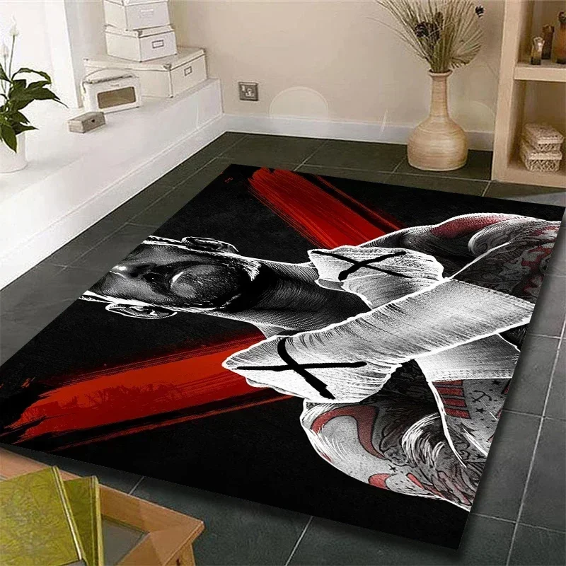 WWE World Wrestling Entertainment star High definition printing, living room bathroom kitchen bedroom hotel carpe rug  mat