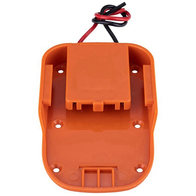 2pc para rodas elétricas adaptador para ridgid aeg 18v hyper li-ion bateria doca conector de alimentação rígido calibre 12 robótica