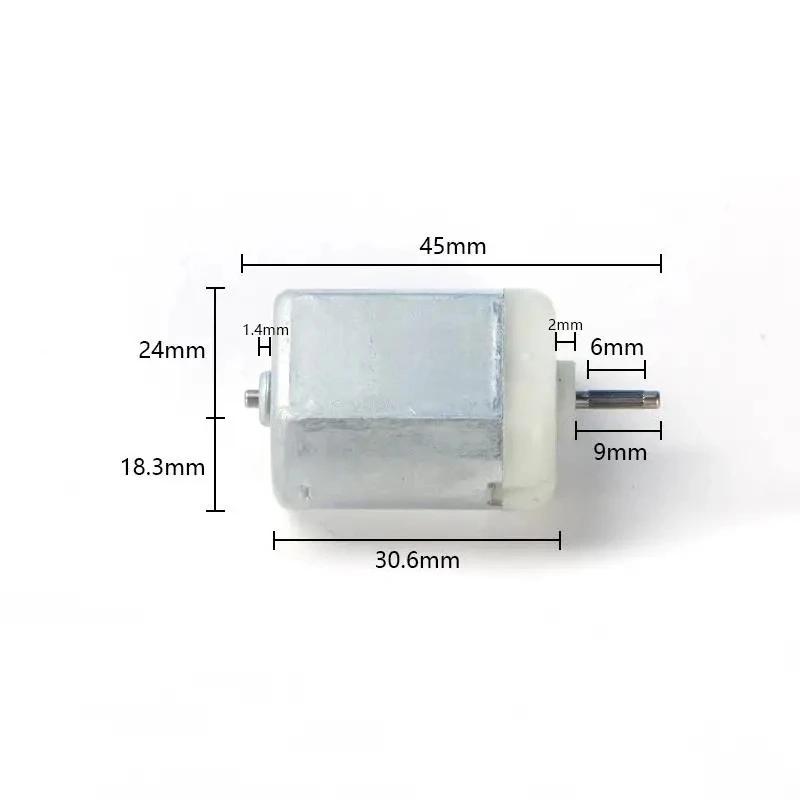 20 sztuk FC280 silnik prądu stałego 20000 obr./min 45mm DIY naprawa silnika do wymiany samochodu moc OEM akcesoria obrót wsteczny zabawka wysokiej jakości