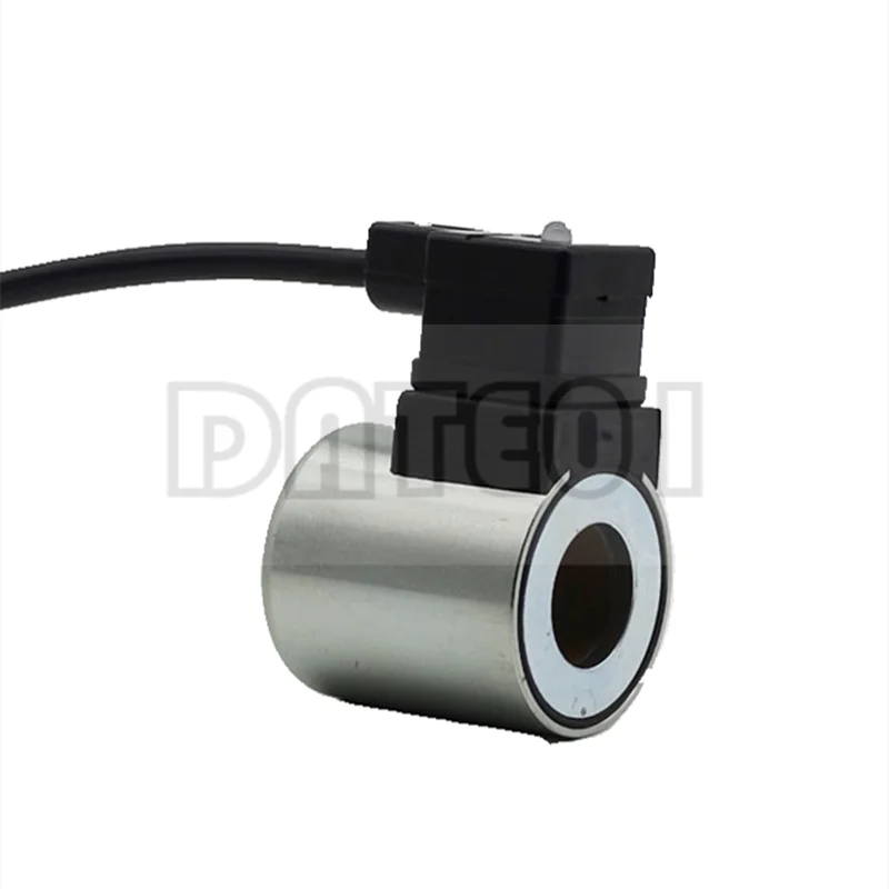 

Waterproof Solenoid Valve Coil For Excavator Crane Inside Diameter 23mm High 51mm Waterproof Grade Ip65 DC12V 24V With Indicator