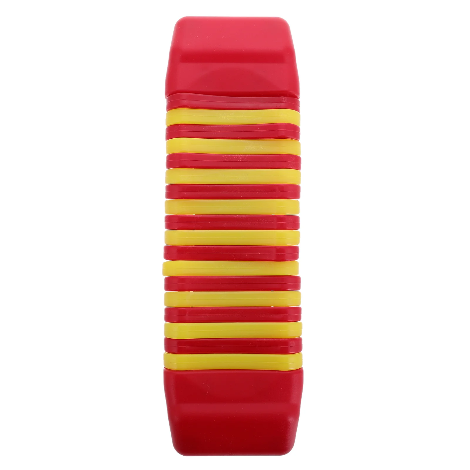 

Montessori Plastic Clatter Musical Instrument Bright Colorful Design Early Education Music Plaything for Kids Toddlers Cognitive