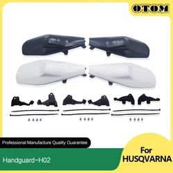 OTOM New Motorcycle Handguard Handlebar Protector Hand Guards For HUSQVARNA Brembo Braktec Hydraulic Brake Cable Clutch KAYO FE