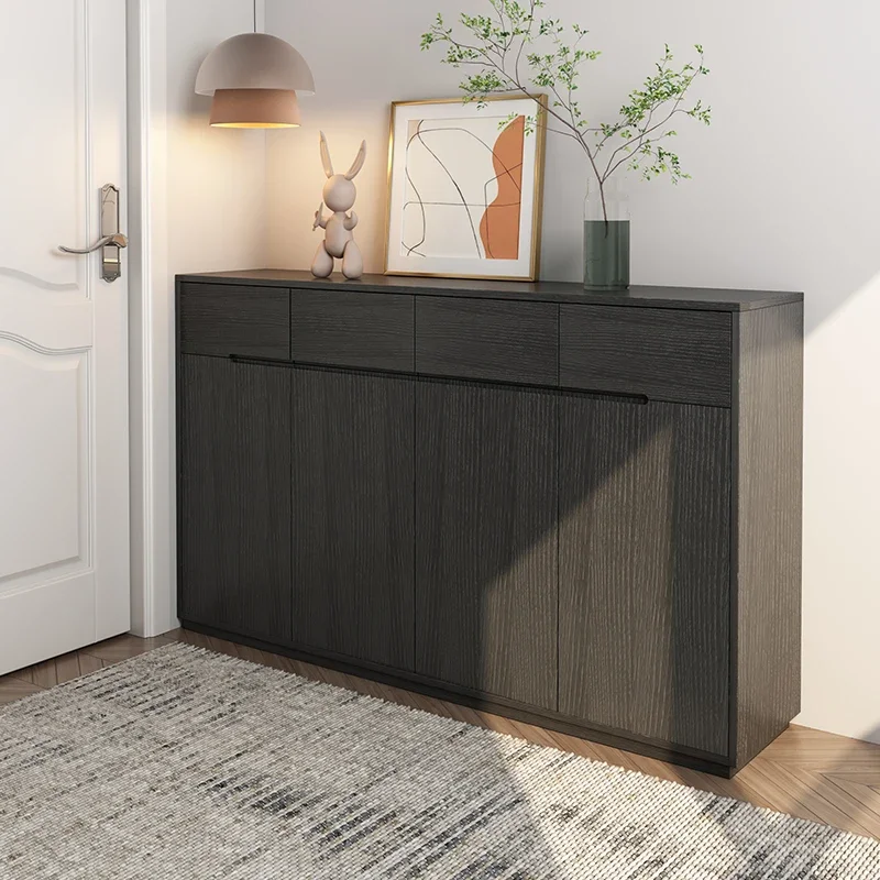 

Minimalist Nordic Shoe Cabinets Vertical Storage Rack Wooden Organizer Shoe Cabinets Modern Partition Zapateros Home Furniture