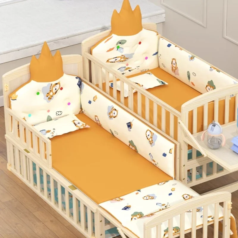 Child Bunk Bed Beds Twin Baby Rocking Chairs Handrail Baby Crib Children Bassinets Newborn Cama Infantil Things Comforters