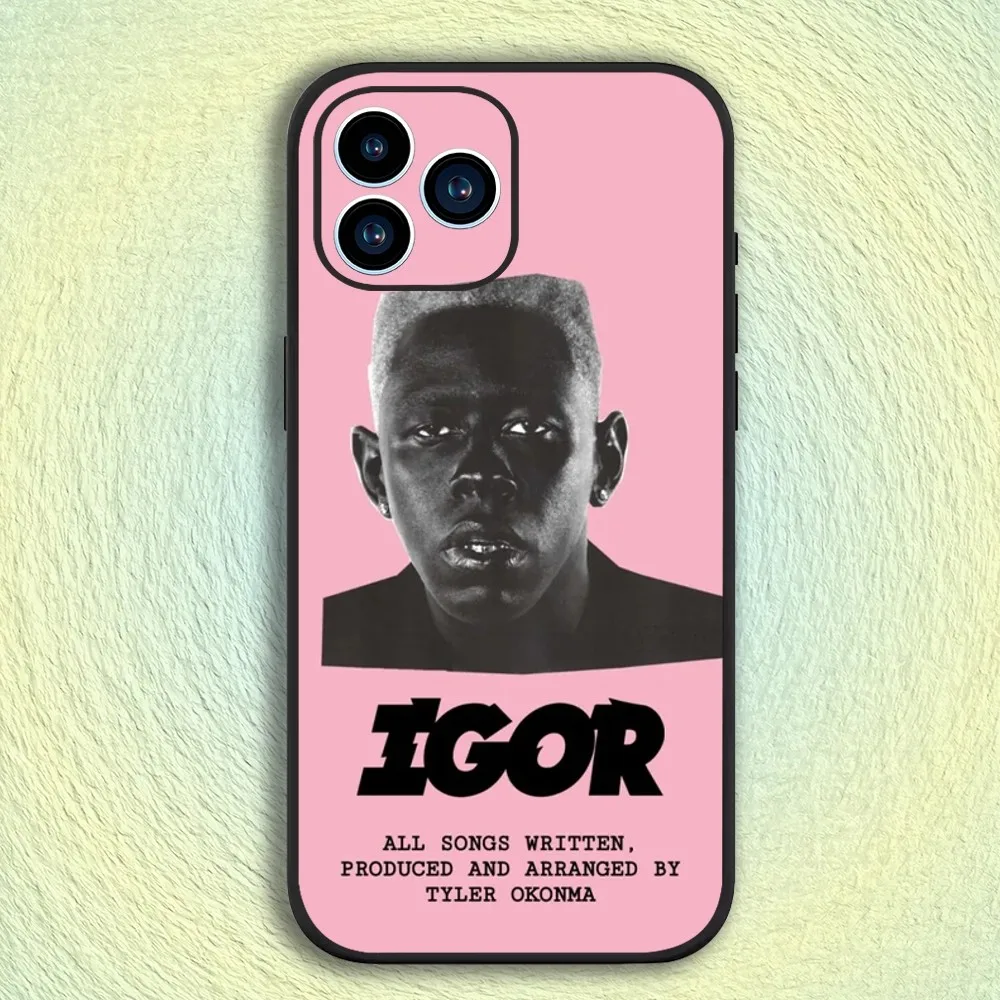 Tyler the Creator IGOR Phone Case For iphone15 14 13 12 11 Pro Max Mini X 7 8 Soft Case