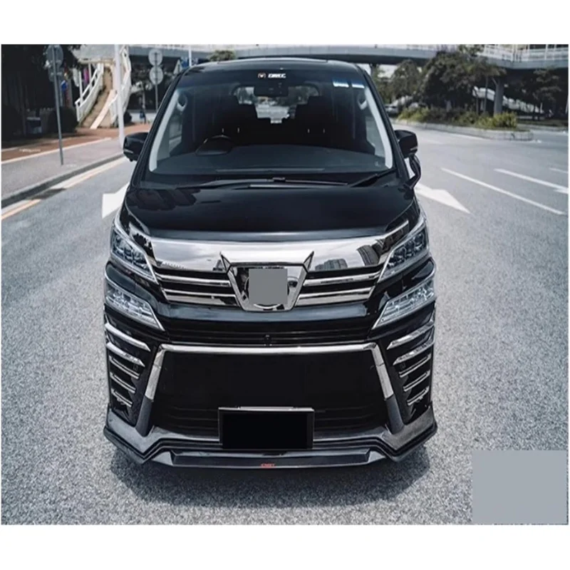 Suitable for Body Kit Compatible with Vellfire Carbon Front Lip Rear Diffuser Side Skirts Spoiler Fit Kits