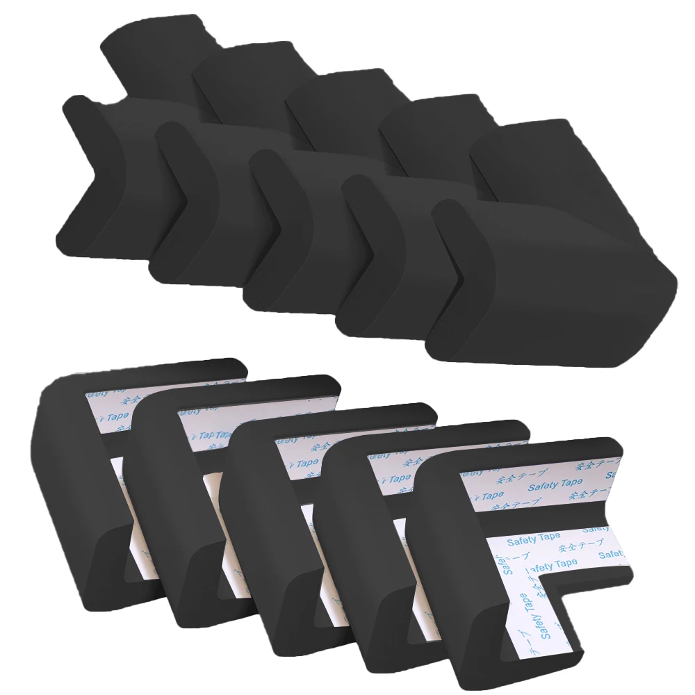 10 قطع من الزوايا والحواف الناعمة لحماية الأطفال، وحفلات استقبال الطفل الواقية، وهدايا تزيين المنزل