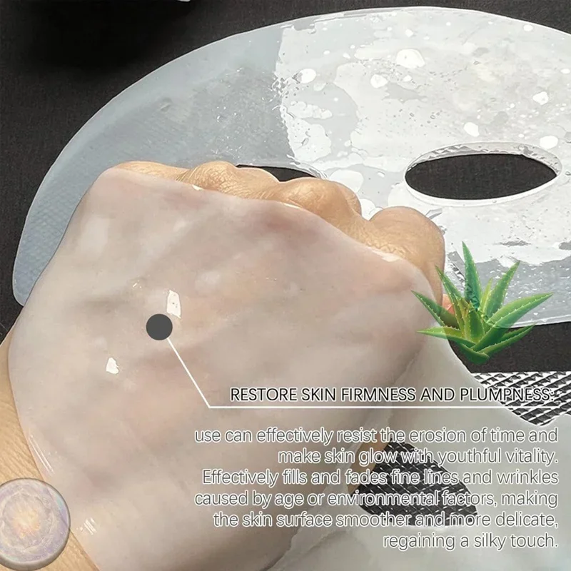 20/10/5/1 шт., биоколлагеновая маска для лица, сужающая, глубоко увлажняющая, ночная маска, увлажняющая, освежающая, осветляющая, уход за кожей лица