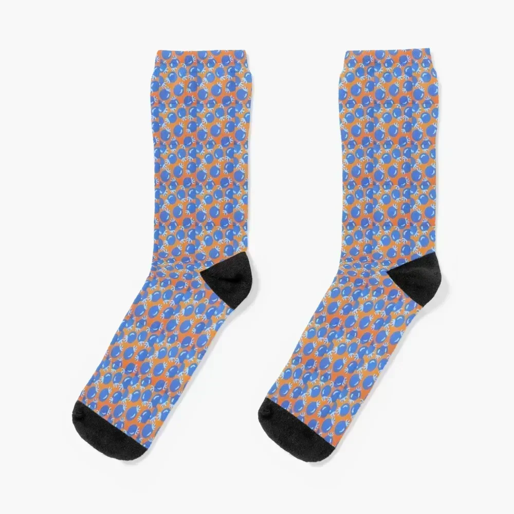 

Blueberry Bonanza Socks loose Climbing custom sports New year's Women's Socks Men's