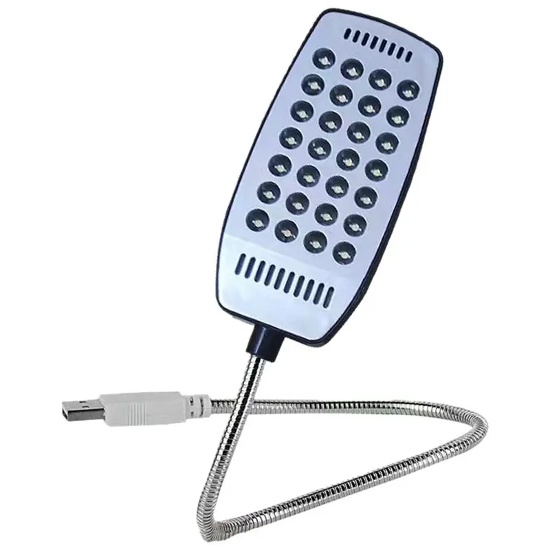 A01E-28 LED Reading Lamp Usb Book Light LED USB Book Light Ultra Bright Flexible For Laptop Notebook PC Computer
