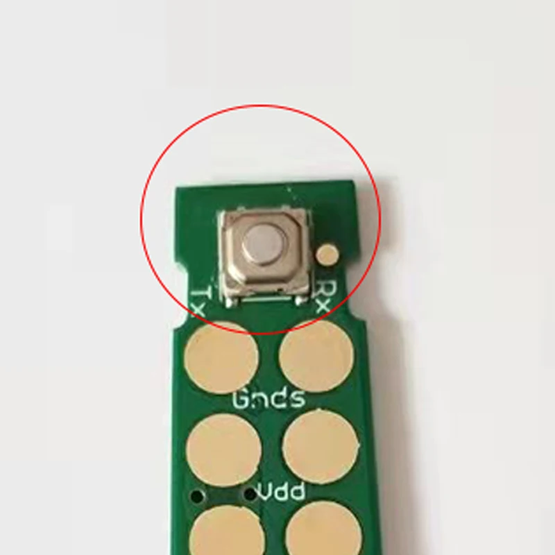 1 Buah untuk Tombol Sakelar Tahan Air Sikat Gigi Elektrik Philips Sonicare HX9370/9340/HX9350/HX9360 Bagian Motherboard Papan Kontrol