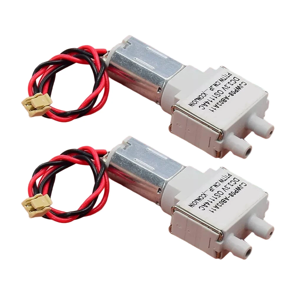 Hobbyist Approved Mini Vacuum Pumps Dual Interface Capability Set of Two Perfectly Sized for Compact Installations