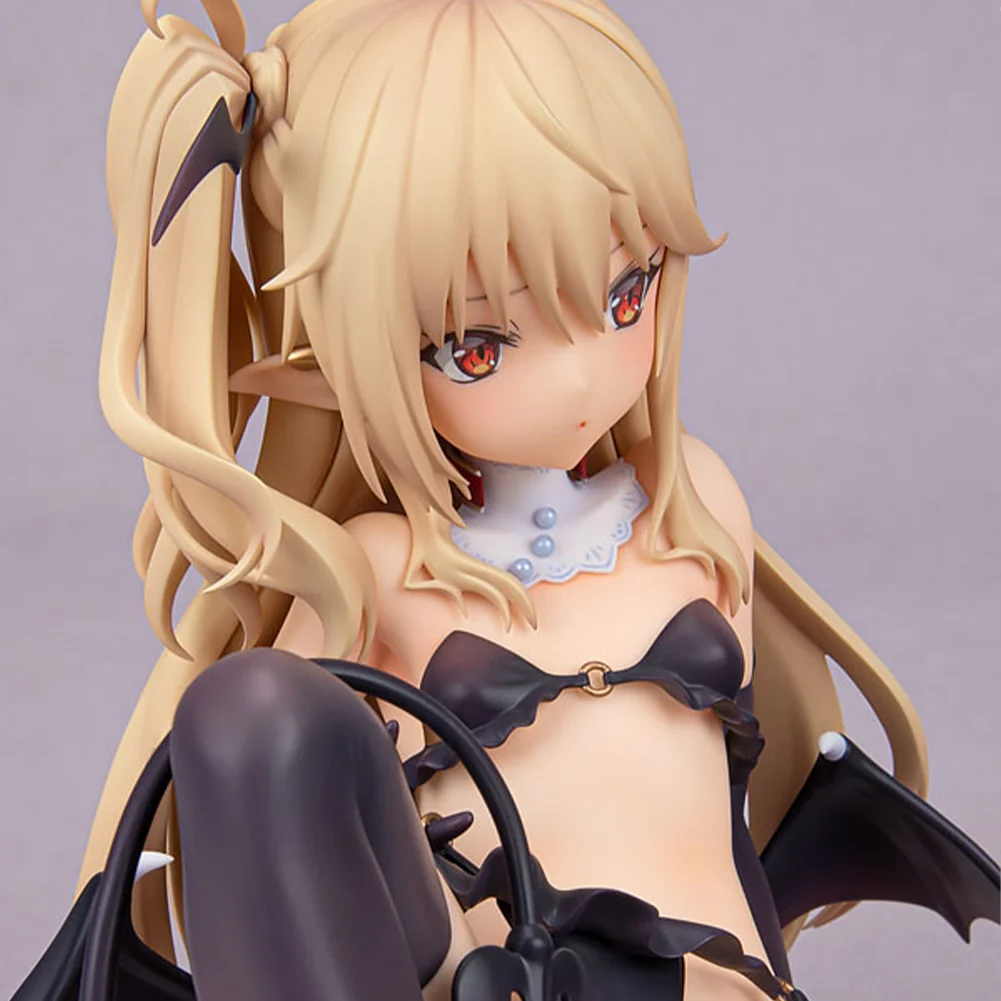 تامانو كيداما أنيمي الشكل الشيطانة تيتي يجلس تشكل عمل الشكل تيتي شيطاني فتاة الكبار جمع نموذج ألعاب الدمى هدية