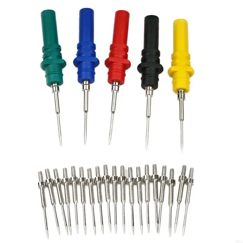 H051 5 Pieces HT307A Automotive Oscilloscope Acupuncture Probe Pins Set for Piercing the Insulation of Small Gauge Wires