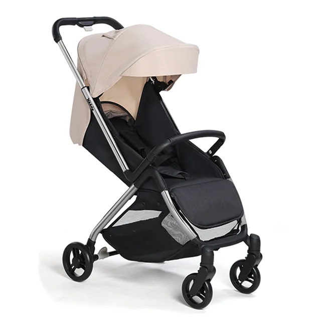 Baby stroller can be folded easily and seat the reversing two-way push baby stroller baby carriage portable stroller 2 in 1