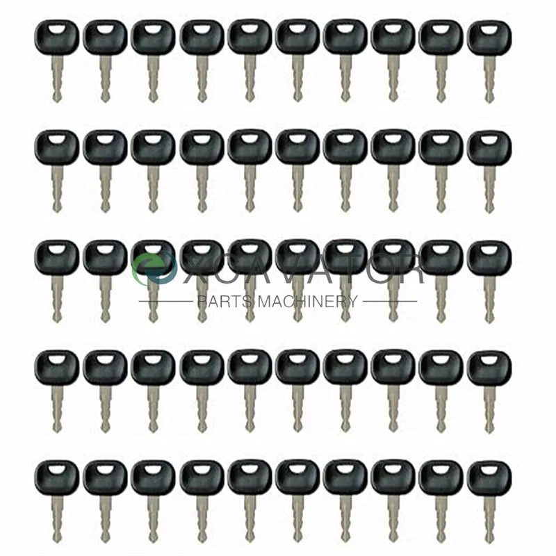 50 Pcs 14603 Key For WACKER NEUSON EXCAVATOR Ignition Keys Gehl JLG JCB LINDE CLASS SKYTRAK HAMM