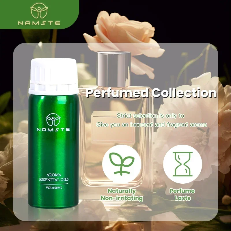 

NAMste 100ML Top Perfume Room Humidifier Aromatizer Car Freshener Fragrance Diffuser Home Fragrance Flavoring Essential Oils