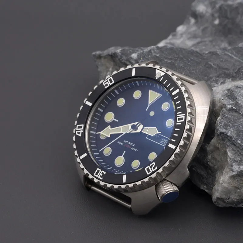 200M Waterproof Resistance Automatic Watch Japan NH35A NH36A Movement Stainless Steel Turtle Abalone Dive Men Watch SKX6105 6309