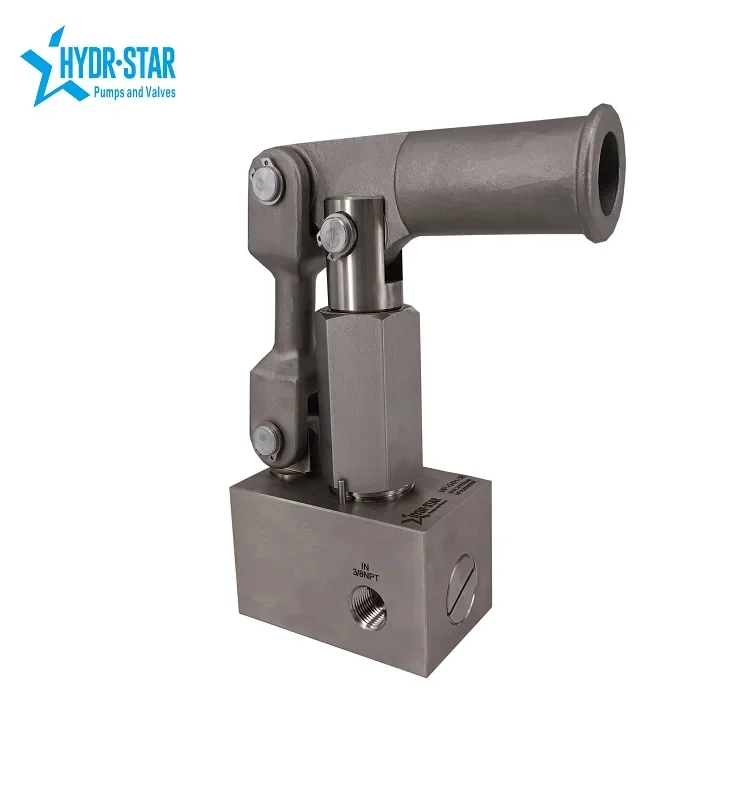 Pompe à main hydraulique HYDR-STAR pour système hydraulique avec pression jusqu'à 30000psig