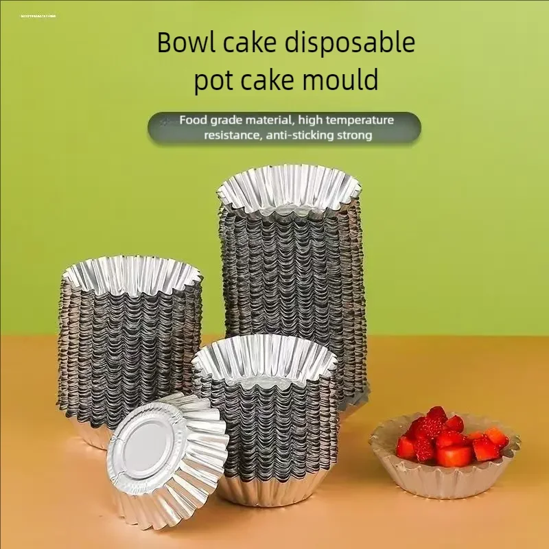 Bowl-shaped glutinous rice cake, steamed water chestnut cake, baked edge pastry pudding, egg tart mold