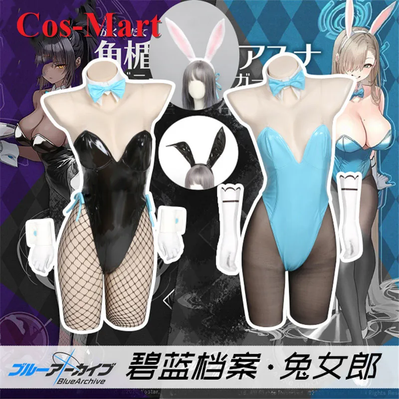 

Cos-Mart Game Blue Archive Kakudade Karinn/Itinose Asena Cosplay Costume Bunny Girl Uniforms Activity Party Role Play Clothing