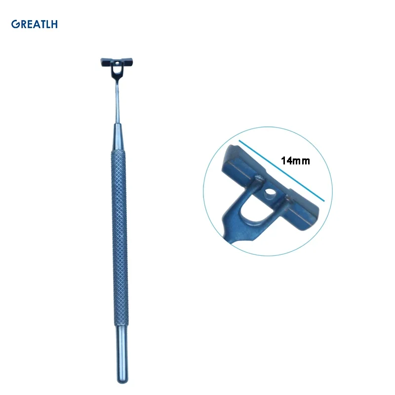 GREATLH 1 peça marcador de eixo oftálmico ferramenta de cirurgia ocular instrumento oftálmico liga de titânio