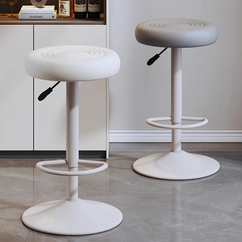 Bar Chair High Stool Modern Simple Household Lifting  Commercial Cashier Front Desk Swivel  Bar Stool