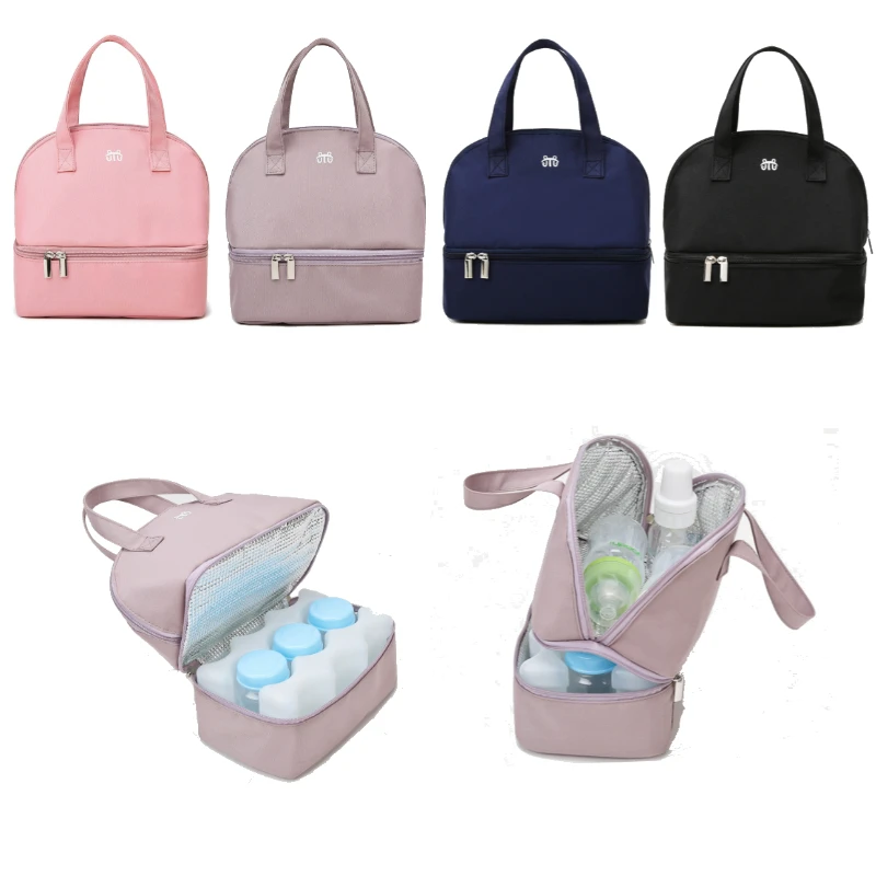 Isoliertasche, Milchaufbewahrung, Stillmilch, Isolierung, Milchpumpe, Mutterschaftskühler, doppellagiger, frischer Konservierungstasche