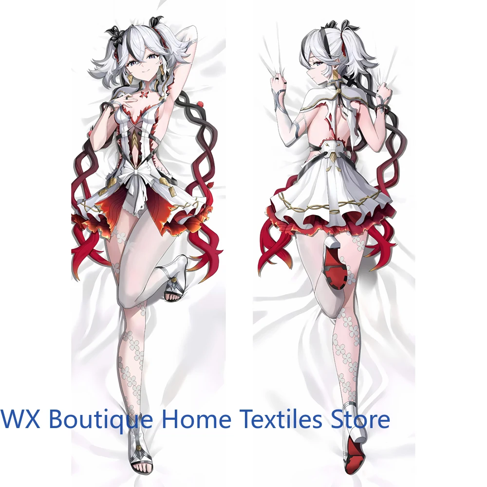 

Wuthering Waves Camellya Body Dakimakura Cover Anime Double-Sided Printed King Pillow Cushion Covers