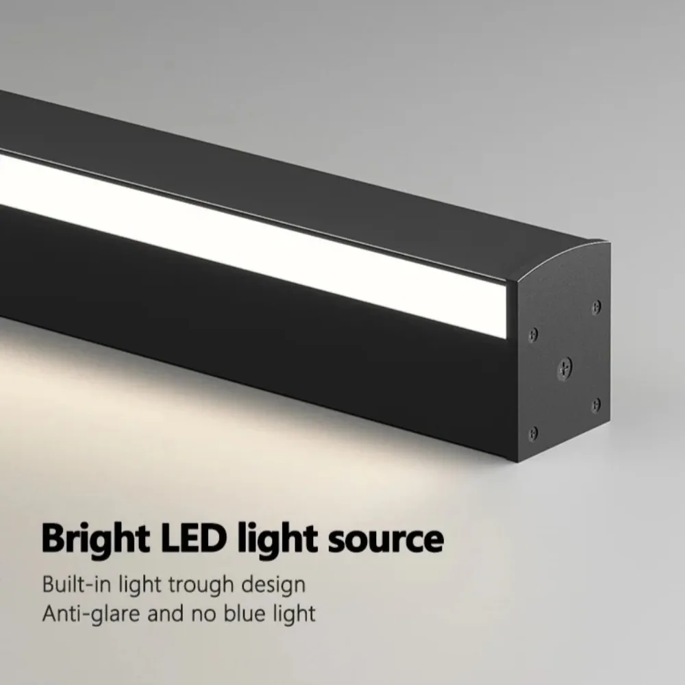Minimalist Long Wall Lamp Modern Simple One Word Living Room Staircase Creative Background Wall Line Bedroom Bedside Light