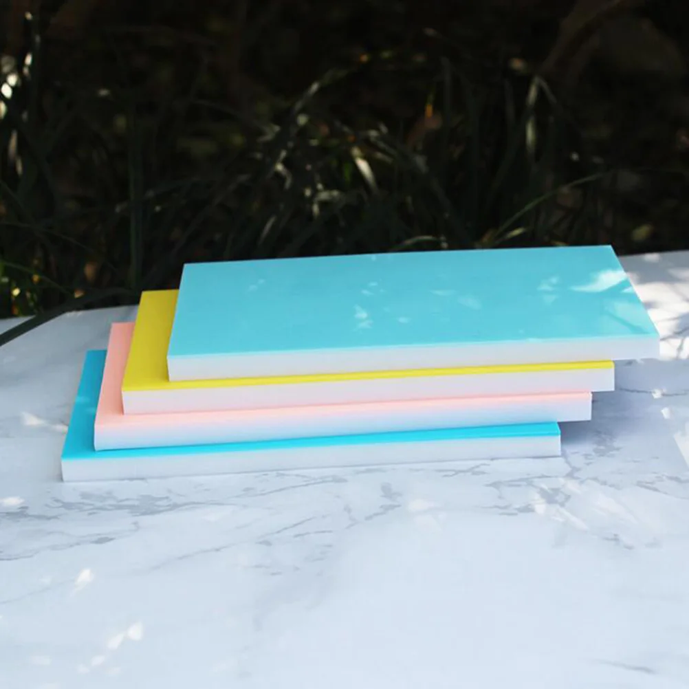 

1pc Rubber Stamps Brick Colored Carving Block Hand Stamp Double Layer DIY Tool Scrapbook Postcards Invitation Cards PVC Durable