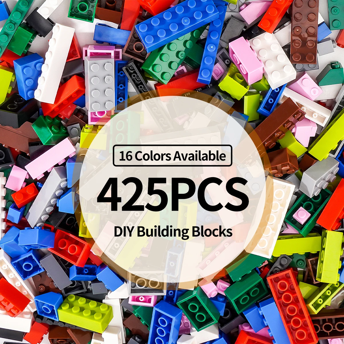 

500g1x3 DlY строительные блоки, толстые фигурки, блоки, 2x2 точки, образовательный креативный размер, совместимый с пластиковыми игрушками для детей