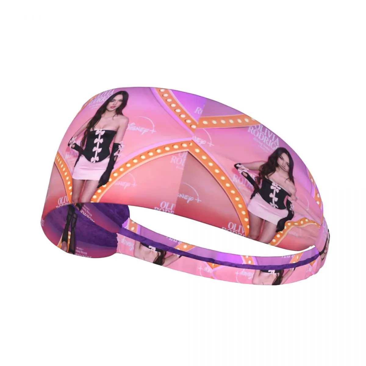 

Изготовленная на заказ повязка на голову Sabrinas Carpenters American Singer для мужчин и женщин, влагоотводящая повязка на голову для тренировок для езды на велосипеде