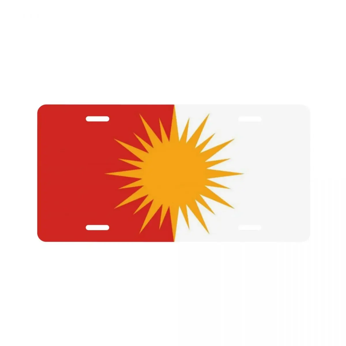 Yezidi Flag/Yezidische Flagge/Drapeau Yezidi Lalish Flag for Home Decoration Car License Plate Decoration