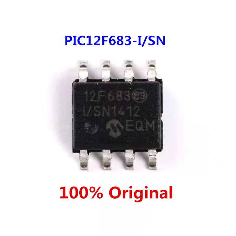 2-5Pcs 100% New PIC12F675-I/SN PIC12F675 12F675 PIC12F683-I/SN PIC12F683 12F683 SOP8 PIC12F683-I/P 12F675 DIP8 original chips ic