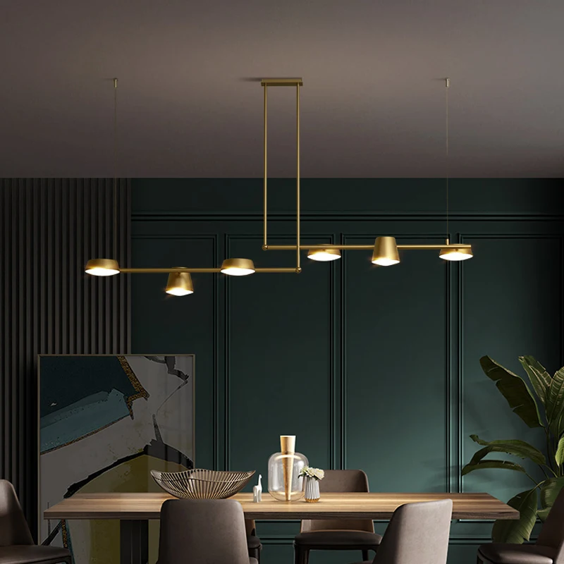 Nordic restaurant chandelier modern simple restaurant lamp bar chandelier creative personality table lamp simple luxury lamp