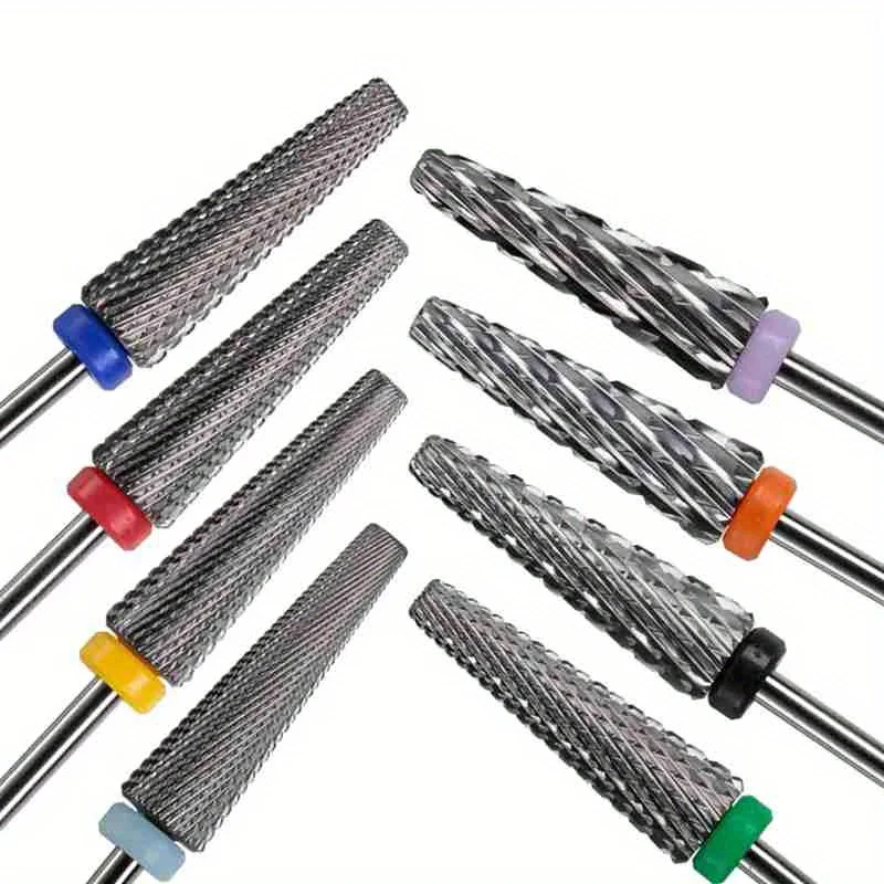 24mm Super Long Carbide Super Long Nail Drill Bits Electric Drills Accessories Manicure Bit Tool Dead Skin Cuticle MillingCutter