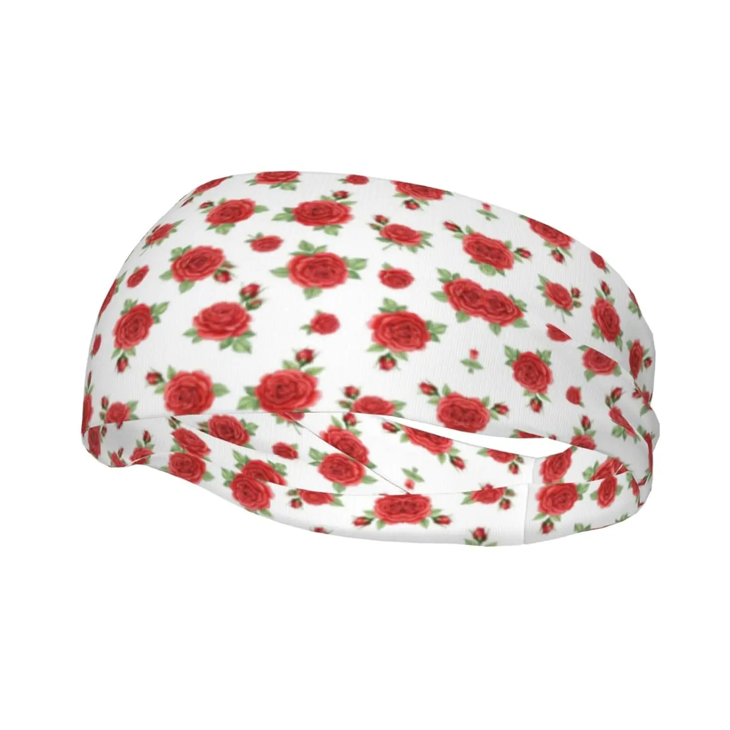 

Спортивные повязки на голову унисекс в стиле бохо с цветочным узором, длинные повязки для йоги, путешествий, спа, стильные цветочные аксессуары для волос с розами