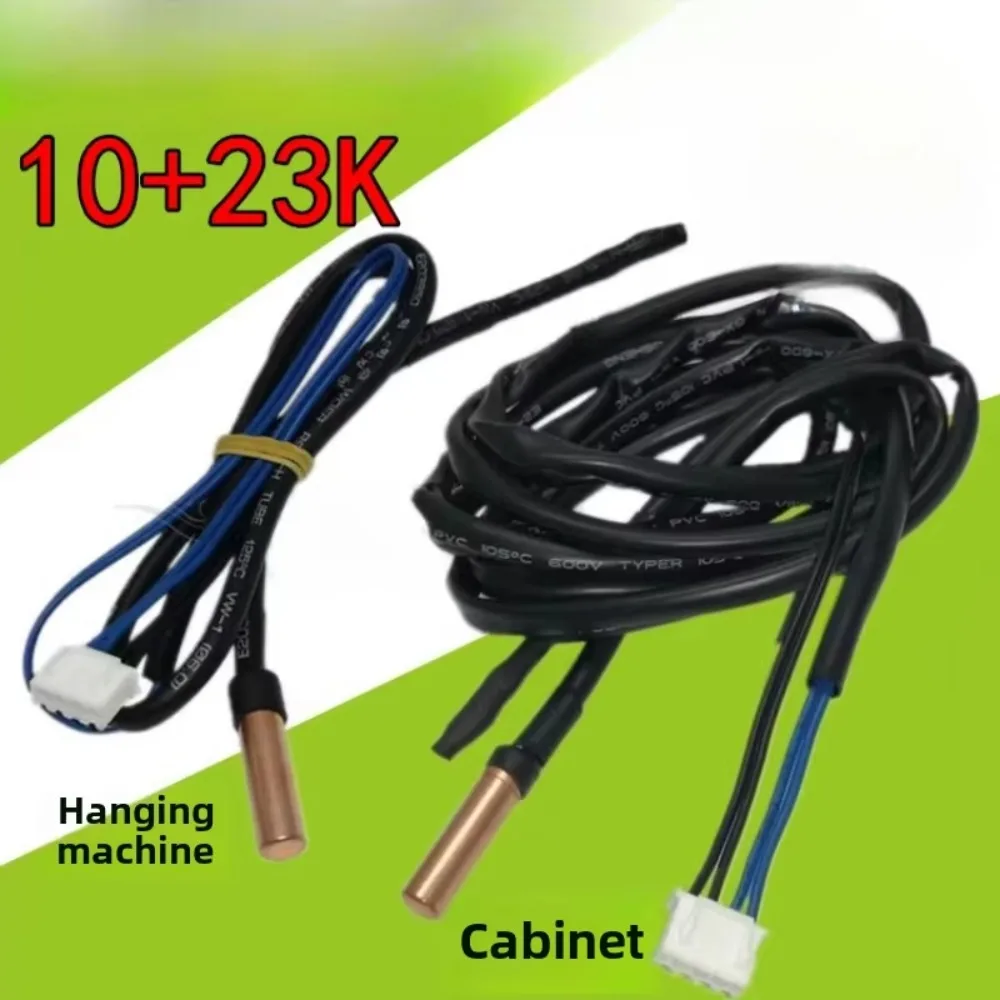 

For Haier air conditioning temperature sensor 10+23K ring temperature rubber head tube temperature copper head 10K
