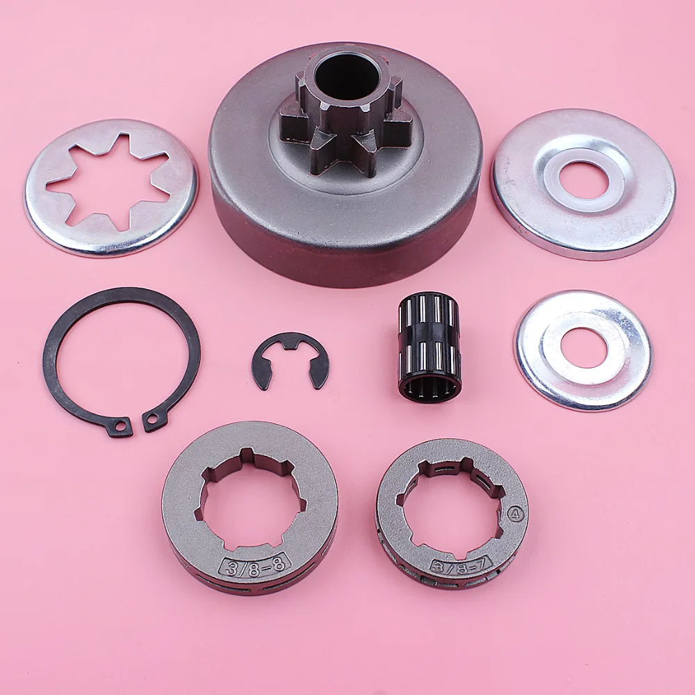 Imagem -05 - Clutch Sprocket Tambor Rim Washer Bearing Repair Kit Chainsaw Substituição Ferramenta Parte para Stihl 038 Ms380 Ms381