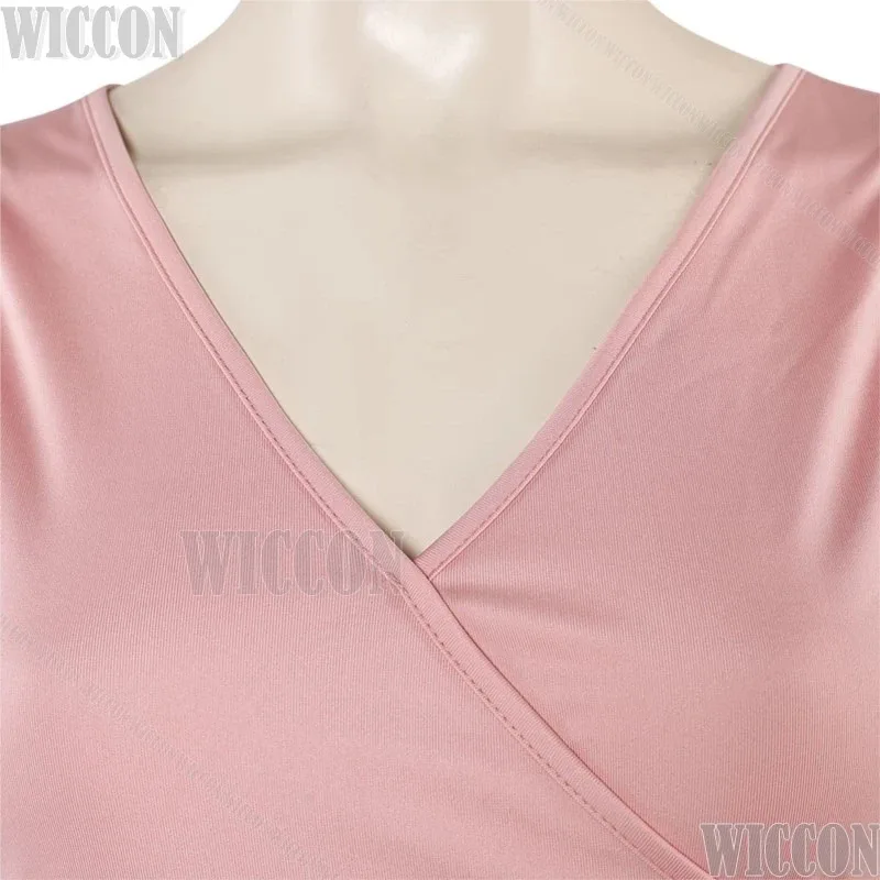 فستان الأميرة القصير من Glinda أزياء الساحرات التأثيرية الشريرة مجموعة أزياء نسائية للعب الأدوار أريانا بدلة وردية 2024 مخصصة؛ 2 ك، 8؛ ج'