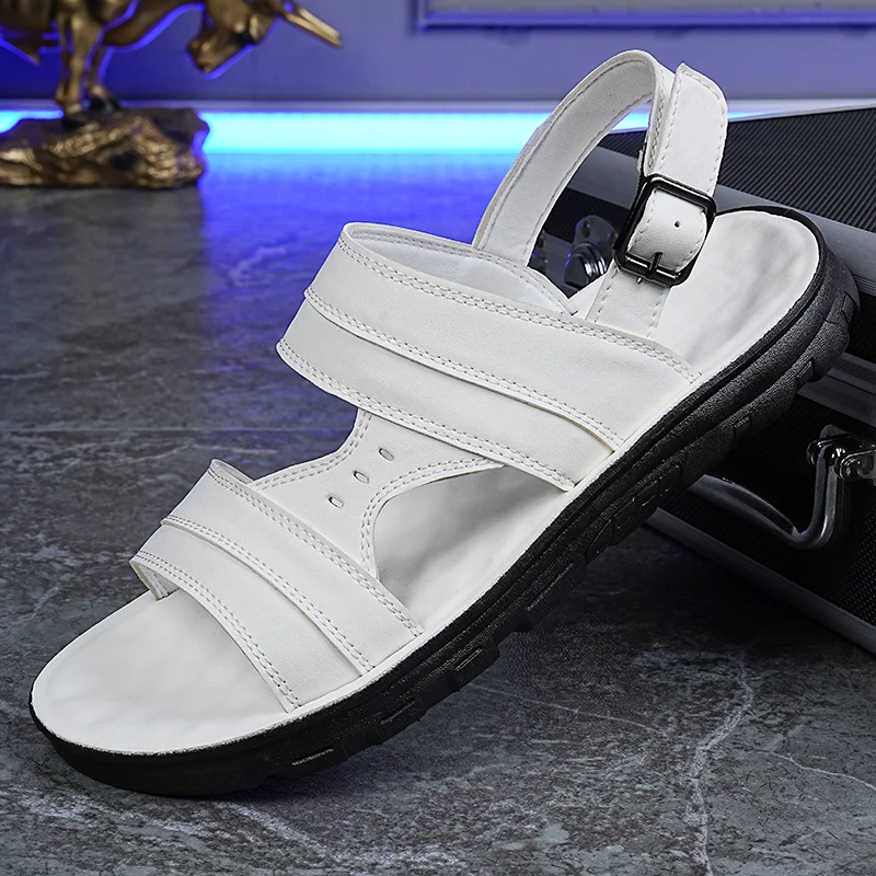 

Summer Men Non Slip Sandals Breathable Comfortable Outdoor Leisure Beach Fashion Dual Purpose Sandals