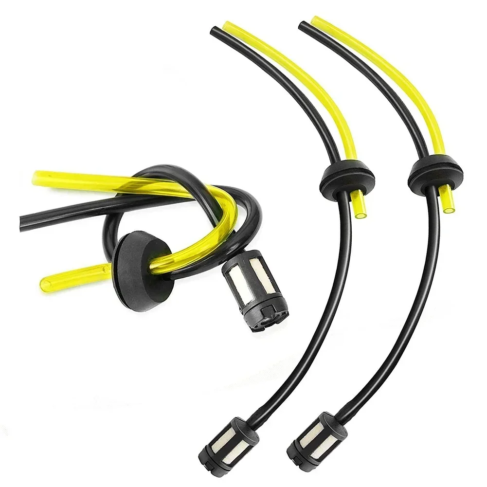 3PCS Strimmer Fuel Pipe Universal Grass Trimmer Fuel Line PVC Rubber Replacement Fuel Filter Kit With 3 Gaskets +3 Primers