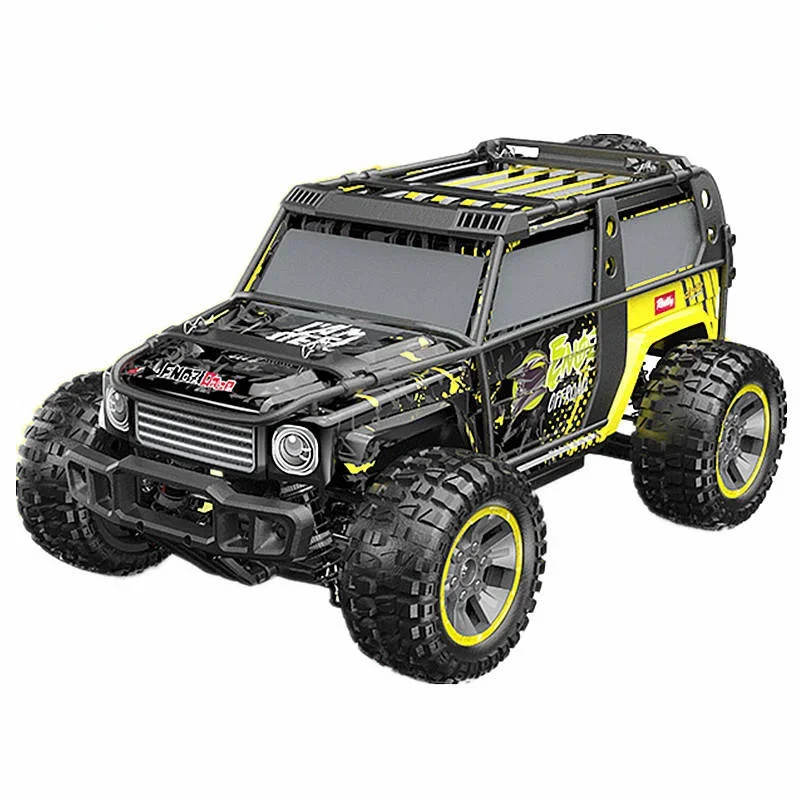 204E 1/10 Scale Remote Control Four-Wheel Drive 2.4G Brushless 50-60KM/H High Speed 4CH All-terrain RC Car Kids Toys